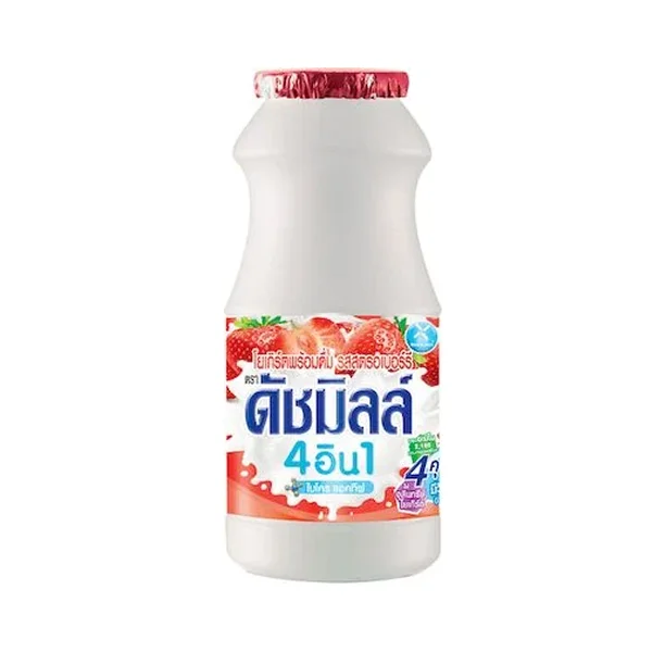 Hโยเกิร์ตพร้อมดื่มดัชมิลล์ รสสตอเบอร์รี่ 150 มล.