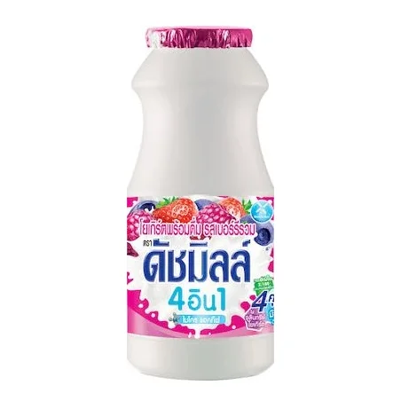Hโยเกิร์ตพร้อมดื่มดัชมิลล์ รสมิกซ์เบอร์รี 150 มล.