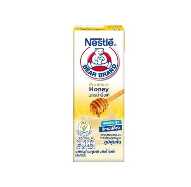 H UHT ตราหมีเอ็นริช น้ำผึ้ง ด. 170 มล.