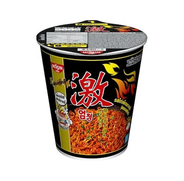 นิสชินคัพพรีเมียม รสไก่เผ็ดเกาหลี 71 กรัม