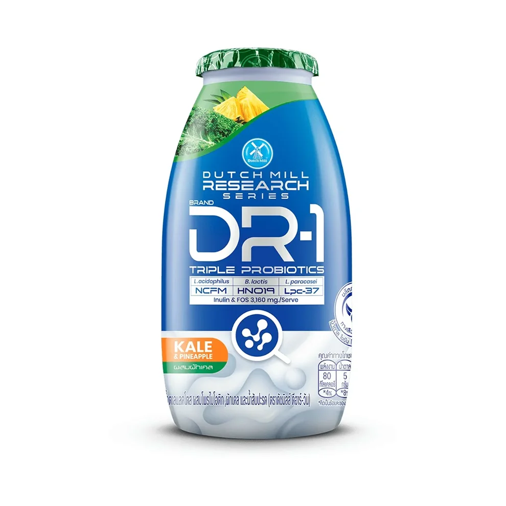 โยเกิร์ตพร้อมดื่มดัชมิลล์ DR-1 100มล. เคลสับปะรด