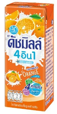 นมเปรี้ยวUHTดัชมิลส้ม ด. 165