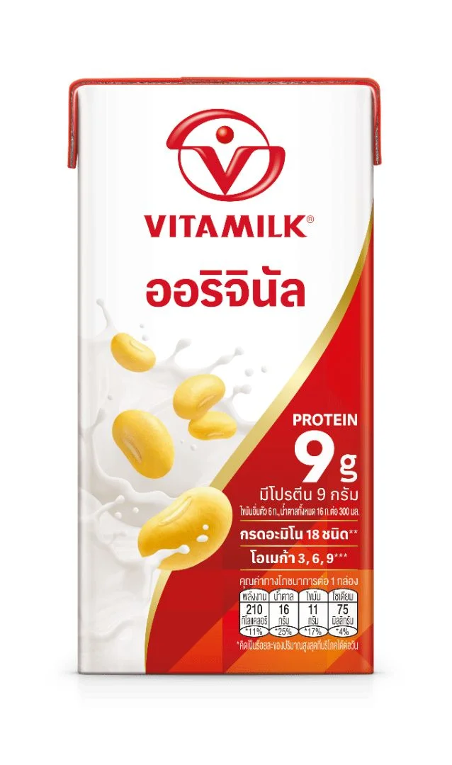 ถั่วเหลืองUHTไวตามิ้ลค์ออริจินัลด.300