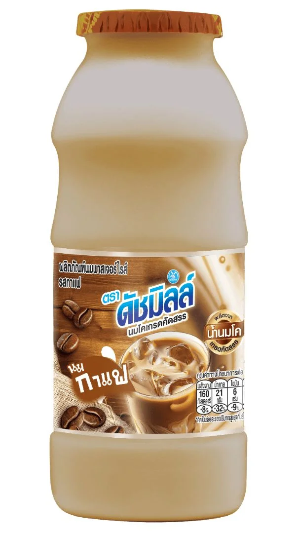 Hนมพาสฯดัชมิลล์ 200 มล. รสกาแฟ