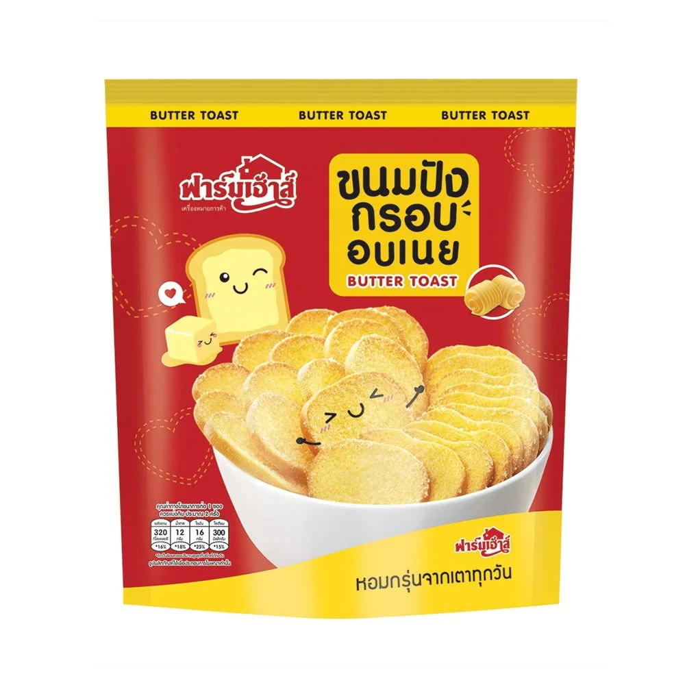 FHขนมปังกรอบอบเนย