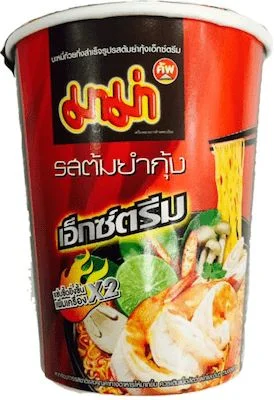มาม่าคัพ รสต้มยำกุ้งเอ็กซ์ตรีม 60 กรัม