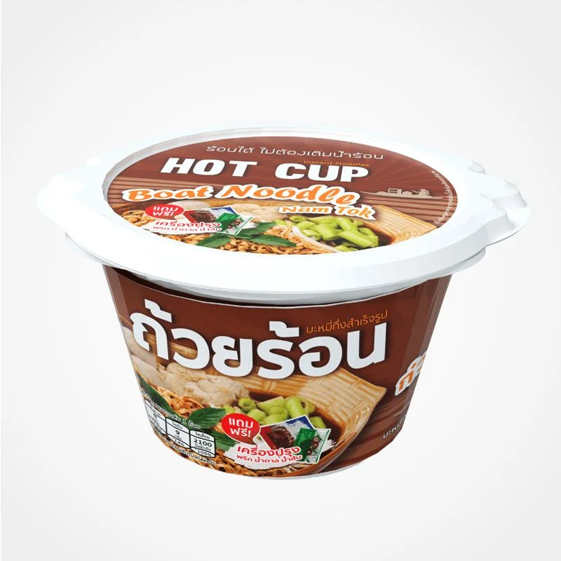 Hถ้วยร้อนแบบชาม รสก๋วยเตี๋ยวเรือน้ำตก 66 กรัม