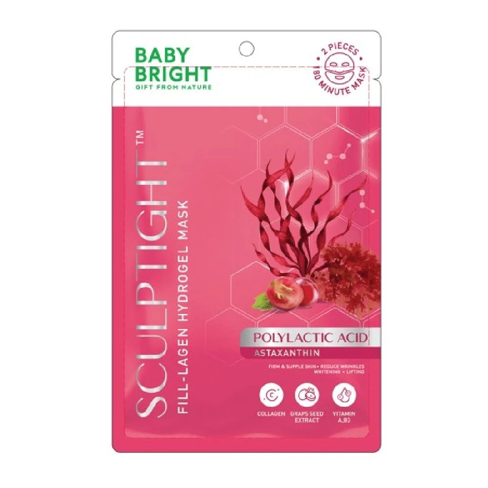 มาส์กBabyBrightสคัลป์ไทท์ฟิลลาเจนไฮโดรเจลมาสก์