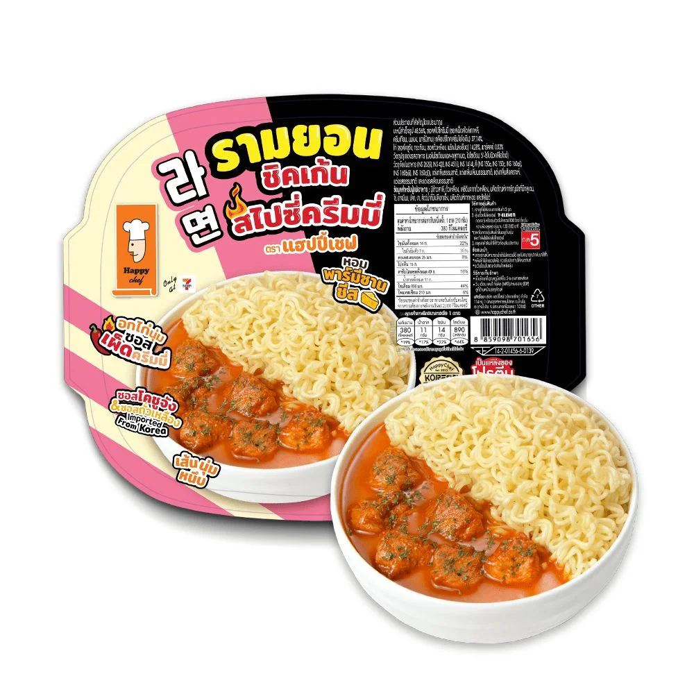 รามยอนชิคเก้นสไปซี่ครีมมี่ (ตรา แฮปปี้เชฟ)