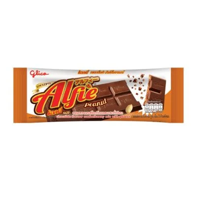 Hกูลิโกะแอลฟี่ขนมหวานรสช็อกโกแลตพีนัท 31 ก.(ด.)