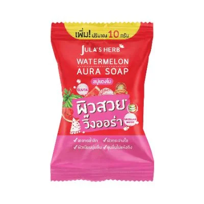 สบู่วอเตอร์เมล่อนออร่าจุฬาเฮิร์บ