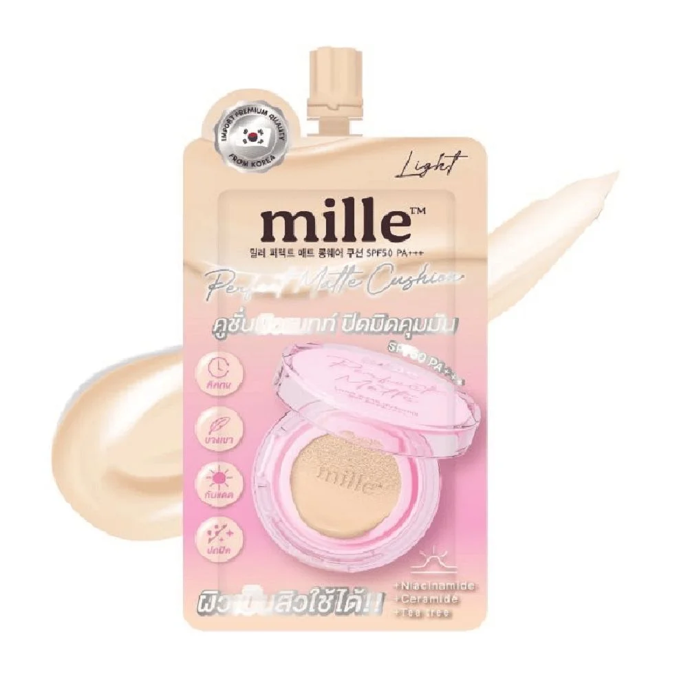 คูชั่นมิลเล่เพอร์เฟ็กต์แมทท์ลองแวร์SPF50PA+++