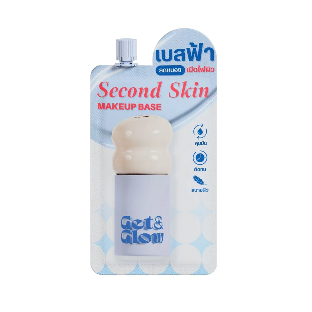 เบสGetGlow#บลูเซคเกินด์สกินเมคอัพ