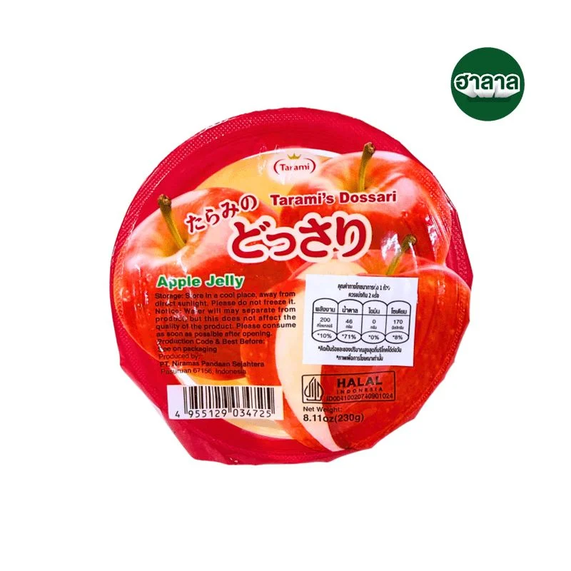 @Hทารามิสดอสซาริวุ้นคาราจีแนนแอปเปิ้ลถ้วย230ก.(ด.)