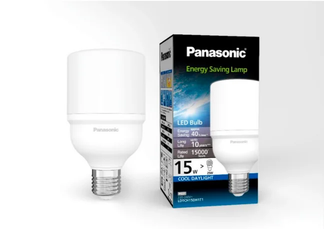 หลอดไฟพานาโซนิค LED T Bulb 15W แสงขาว