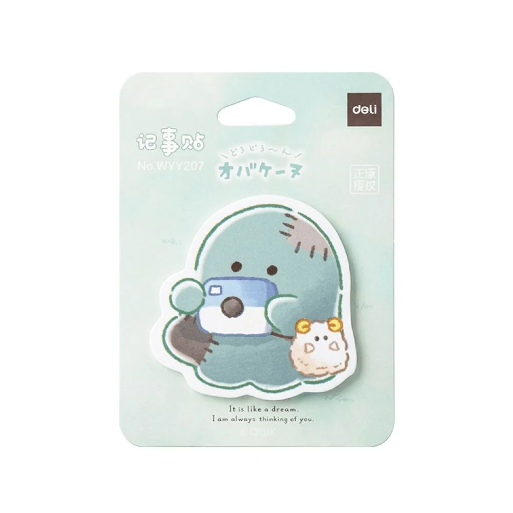 OB กระดาษโน้ต 30แผ่น 80gsm (คละลาย) No.YY207
