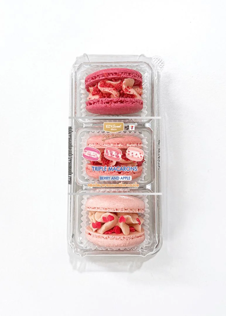 ทริปเปิ้ลมาการองเบอร์รี่และแอปเปิ้ล EZY-Sweet Gold