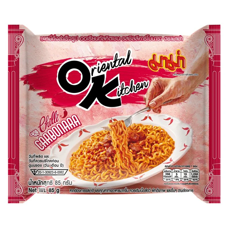 มาม่าออเรียนทัลคิตเชน รสชิลลีคาร์โบนารา 85 กรัม