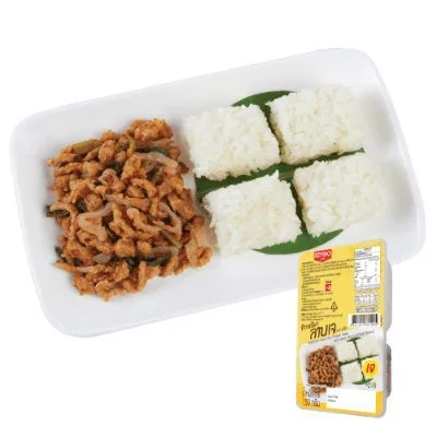 ข้าวเหนียวลาบเจ