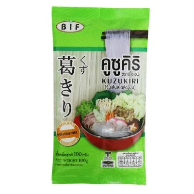 Hวุ้นเส้นญี่ปุ่น คูซูคิริ ตราบีไอเอฟ 100 กรัม