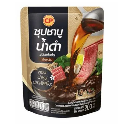 VTซุปชาบูน้ำดำชนิดเข้มข้น สไตล์ญี่ปุ่น ซีพี 200 มล