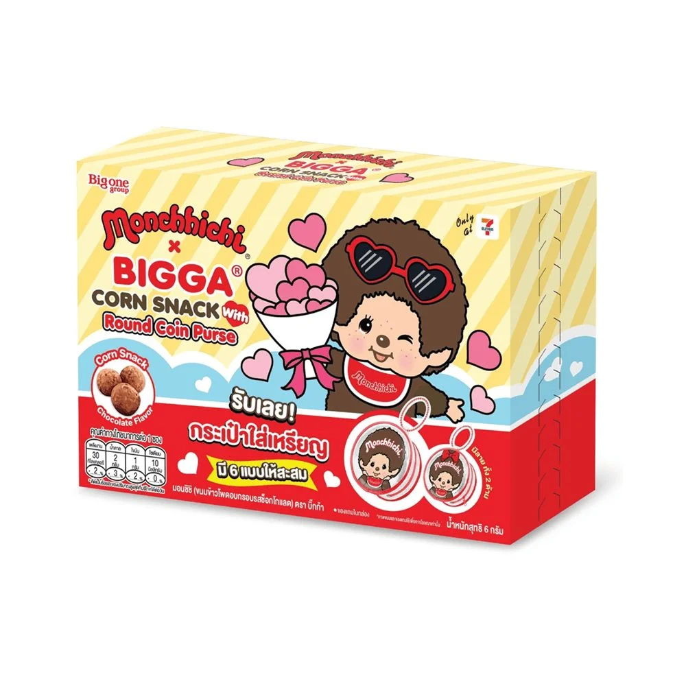 @บิ๊กก้าข้าวโพดช็อกฯมอนชิชิกระเป๋าใส่เหรียญ6ก.